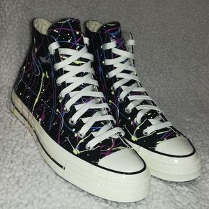 Converse Chuck Taylor 70 All Star Athletics Shoes Paint Splatter Size 9 …